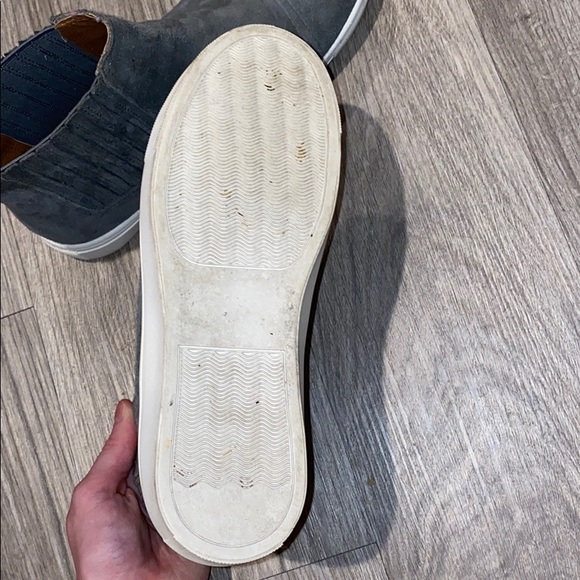 grey suede karrlton slip on steve madden booties - Picture 7 of 7